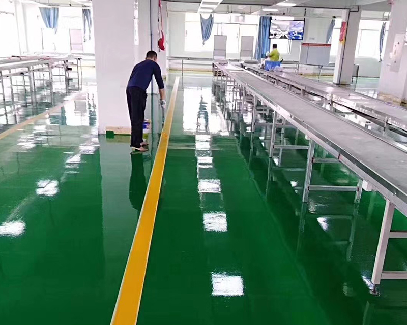 地坪漆的工程效果